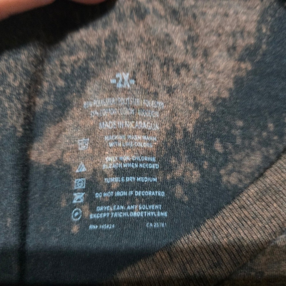 Riot Fest Bleached Graphic T Shirt Men's 2X shorts sleeve music festival - Picture 4 of 5